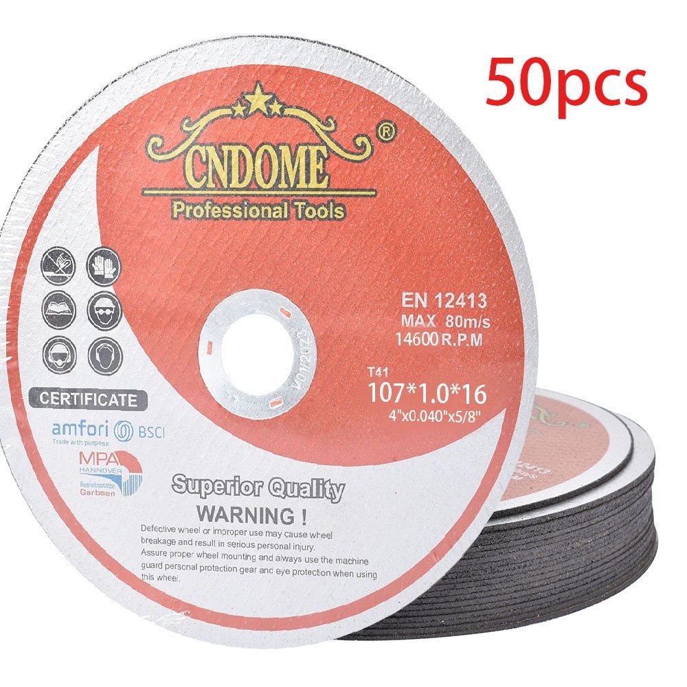 4 Inch Cut off Wheel – Metal & Stainless Steel Thin Cutting Discs 50 Pieces