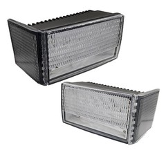Pair LED Headlight Assembly for Case IH Tractor C50,C60,C70,C80,C90,C100,CX50+