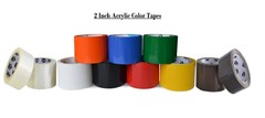Acrylic Color Carton Sealing Packing Tape 2″ x 110 Yards Choose Your Color & Qty