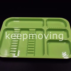Dental Separate Divided Tray Plastic Autoclavable 135°C +10 Drilled Hole 5 Color