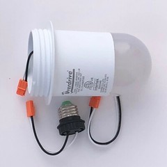 Overdrive EH80 14W 5000K LED Jelly Jar Fixture Wet Location Light Fixture