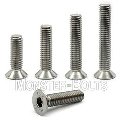 #8-32 Stainless Steel Flat Head Socket Caps Screws, Inch SAE Countersunk 18-8 A2