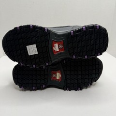 Skechers Work D’Lites SR Tottle Comp Toe Shoes Womens 9.5 BKPR Box Damage