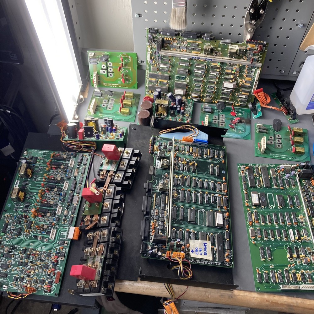 Lot of 15 Parker Industrial Automation PCB 1980s 80s Compumotor For Parts As Is