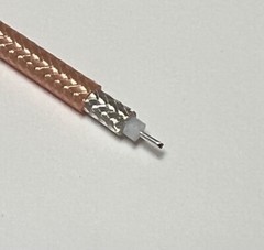 RG142 Double Shield Coaxial Cable Mil Spec by the foot US supplier Fast USA Ship