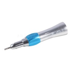 1-10PC Dental Surgical Straight Handpiece 1:1 NoseCone With External Nozzle Pipe
