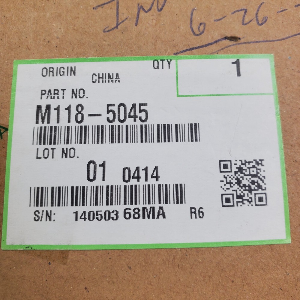 Genuine OEM Ricoh M118-5045 ( M1185045 ) PCB:FAX:NA:ASSY SP 3510SF SP 3500S