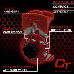 CopperMine Authentic Copper Wire Stripping Machine Handheld Wire Stripper CT-102