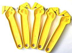 5 Pacific Handy Cutter PHC – EBC1 Concealed Safety Cutter Yellow 5 Pieces