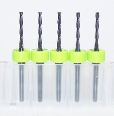 1/16″ (.0625″) CARBIDE END MILL 2 FLUTE LONG .500″ FLUTE 1600.0625.500 (PACK 5)