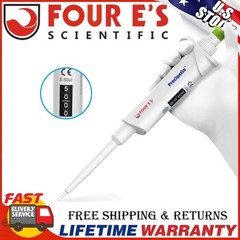 0.1ul-10ml Single Channel Pipettor Adjustable Micropipette Lab Manual Pipettor