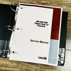 Farmall International 460 560 660 Tractor Service Manual Repair Shop Book Ih