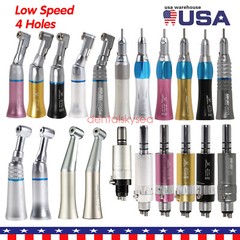 Slow Speed Dental Handpiece straight Nosecone/contra angle/ air motor fits NSK
