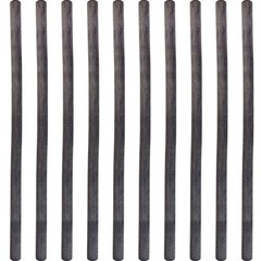 Friction Rod, Ebonite, 9.75mm x 300mm, Pack of 10