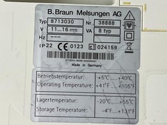 1X B Braun 8713030 Perfusor Space