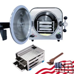 18L/22L Dental Autoclave Steam Sterilizer Medical Class B Drying/w/ Printer