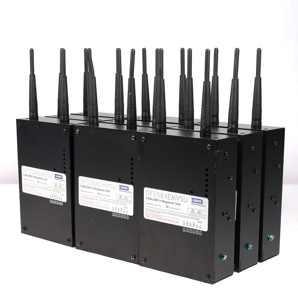 (Lot of 12) Dover Fueling Solutions DFS584EMVSU 5 GHz EMV In-Dispenser Unit