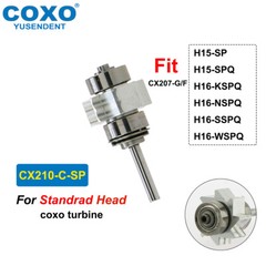 US COXO Dental Handpiece Fiber Optic High Speed Turbine LED Coupler For KAVO NSK