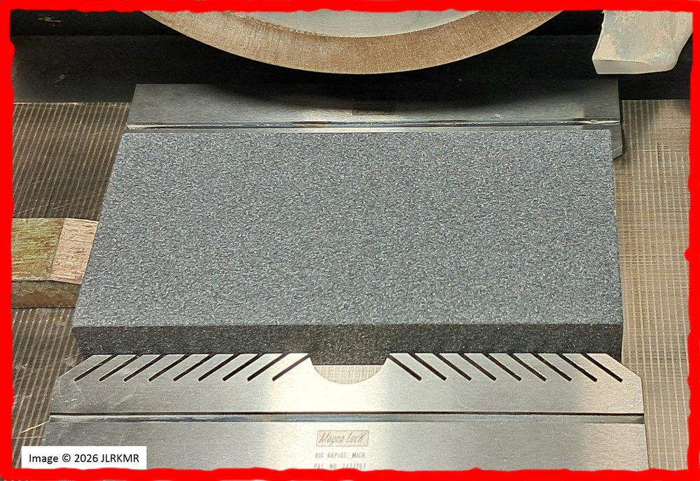 Precision Ground Flat Stones for Aluminum – One Pair, Diamond Wheel Ground