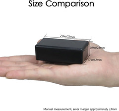 Project Box, 5 Pieces ABS Electrical Box Small Junction Box for Electronics PCB