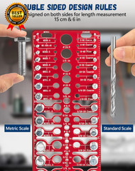 57 Nut and Bolt Thread Checker – Thread Checker Standard and Metric Bolt