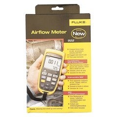 Fluke 922 Airflow Meter/Micromanometer Air Pressure Velocity Volume Temperature