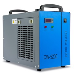 OMTech 6L Water Chiller for 80W 100W CO2 Laser Tubes CNC Laser Engraver CW-5200