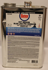 Oatey 32164V – 1 Gallon Hot Medium Blue Lava PVC Cement