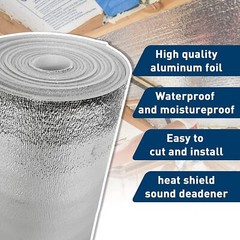 Heat Reflective Shield EPE Foam For Car RV Cabin Window Home Insulation 80″x40″