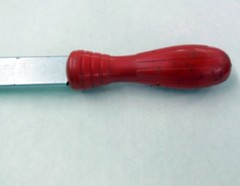 Sandvik Coromant 620-25 Hand Scraper w/Clamp and EXTRA 620-2525 Carbide Insert
