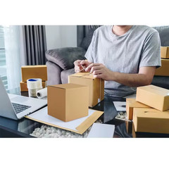 100 Shipping Boxes Multi-Pack 8x6x4 6x4x4 6x4x2 4x4x4 Corrugated Cardboard Maile
