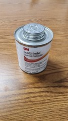 3M 60151 Scotchkote Electrical Coating, Liquid, Dark Brown, 15 fl-oz