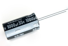 4pcs Nichicon HD 1000uF 35v 105c Radial Electrolytic Capacitor Low Impedance