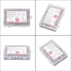 425PC 410 Stainless Steel Self-Tapping Screws #8#10 Self-Drilling Assortment Kit