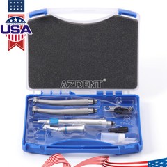 Carro Dental Móvil Portátil con Compresor Aire 4 Salidas + Kit Handpiece LED