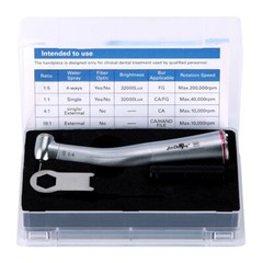 Dental 1:5 Increasing Contra Angle Optic LED Handpiece Fit for Electric Motor