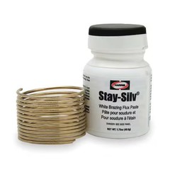 Harris 45Kpop Brazing Kit, 1225-1370 F, W/1.75 Oz Flux