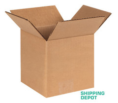 100 8x8x8 CUBE Corrugated Boxes Shipping Packing Moving Cardboard Cartons Square