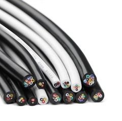 16-30 AWG Multi Core PVC Cable 2/3/4/5/6/7/8/9/10 Core Signal Power Data Wire