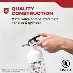 Kidde Fire Extinguisher for Vehicles, Cars, Single Use 5BC