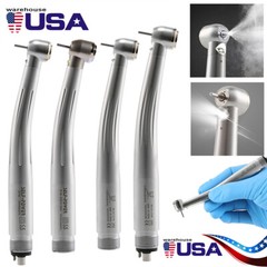 NSK Style Dental Fiber Optic LED E-generator high speed handpiece 2Hole 4Hole US