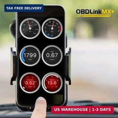 OBDLink MX+ OBD2 Bluetooth Scanner for iPhone, Android, and Windows