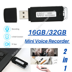 Mini Voice Activated Recorder Spy Listening Device Audio Sound Dictaphone MP3