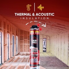 Mega Size Spray Foam Insulation Can (18×30 oz. / 850 g) Expanding Sealant