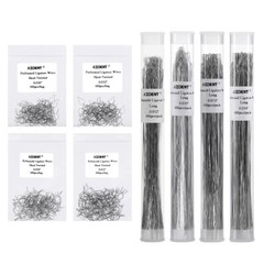 AZ Dental Orthodontic Wire Preformed Ligature Ties Long Short Twist 100pcs/Pack