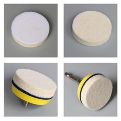 2 Inch Polishing Pad Buffing Wheel Set, Drill Polishing Kit for Metal Glass Ston