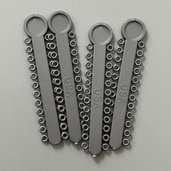 Dental Orthodontic Elastic Ligature Tie&Long/Short/Continuous Power Chain Sliver