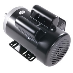 1725 RPM 2HP Electric Motor 115V/230V 143/5T Frame Single Phase CCW Rotation ODP
