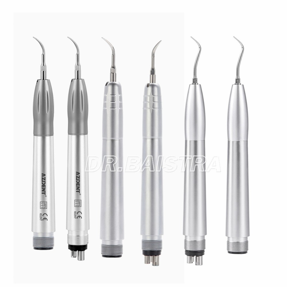 AZDENT Dental Ultrasonic Air Perio Scaler Handpiece Sonic Scaler 2 Hole/4Hole