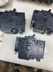 NA240 FPE Federal Pacific 40 Amp 2 Pole Stab-Lok Thick Lot Of 3 Breakers
